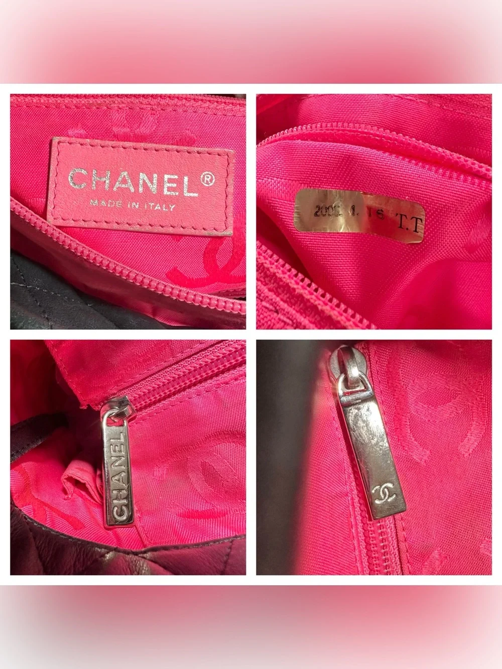 Chanel Black Cambon Quilted Lambskin Leather PM Tote Bucket Bag - Picture 4 of 16